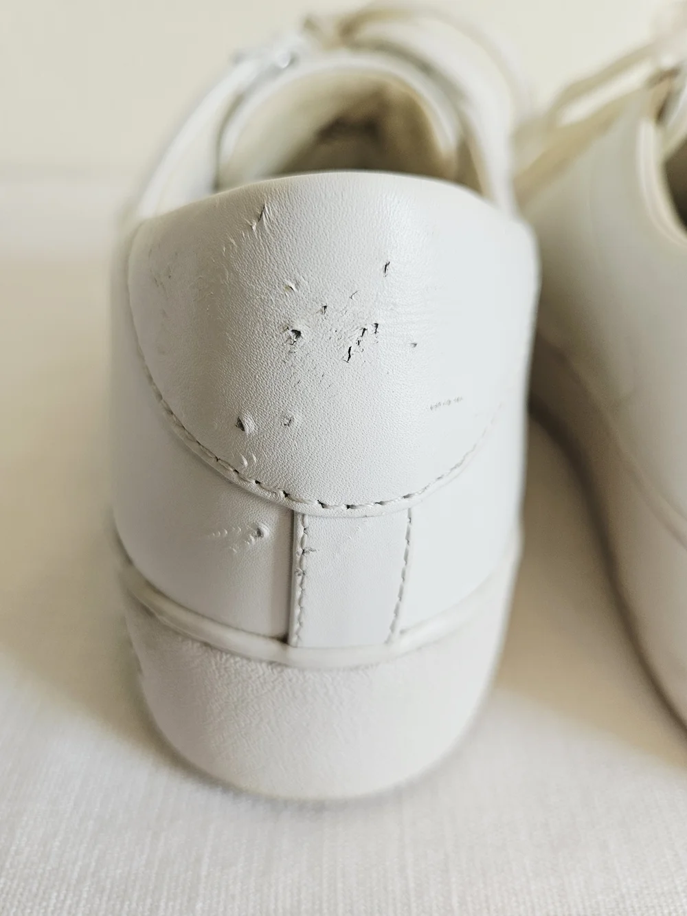 Michael Kors Women's White Leather Low-Top Sneakers